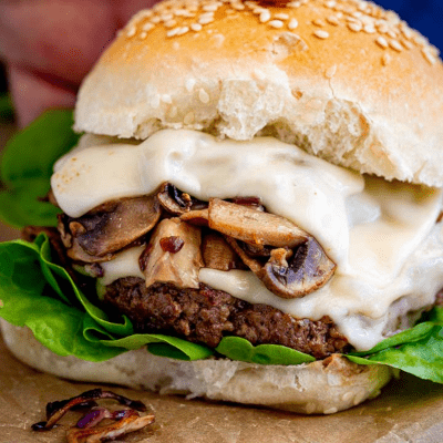 Mushroom burger